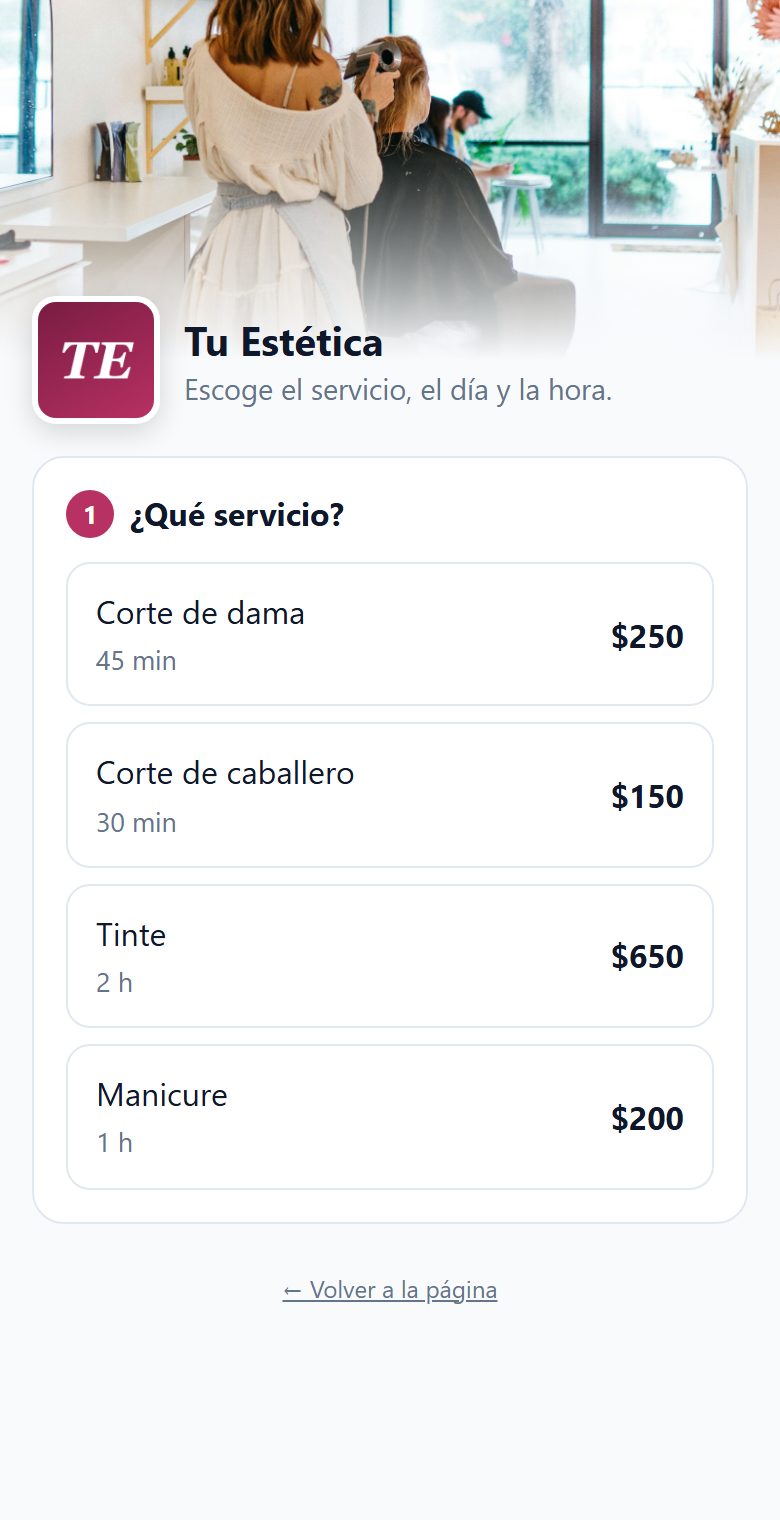 Agenda de citas en el celular